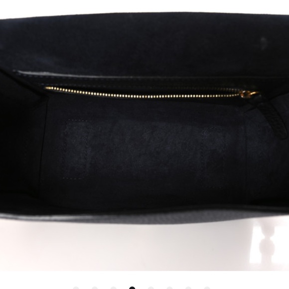 LANVIN Grained Calfskin Box Messenger Bag - Picture 14 of 15